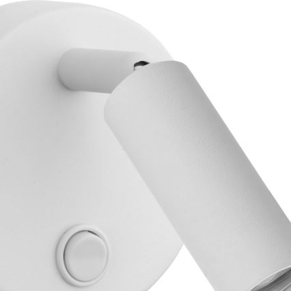 Vægspot ENZO 1xG9/8W/230V hvid