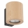 Vægspot EVE 1xGU10/10W/230V bøg