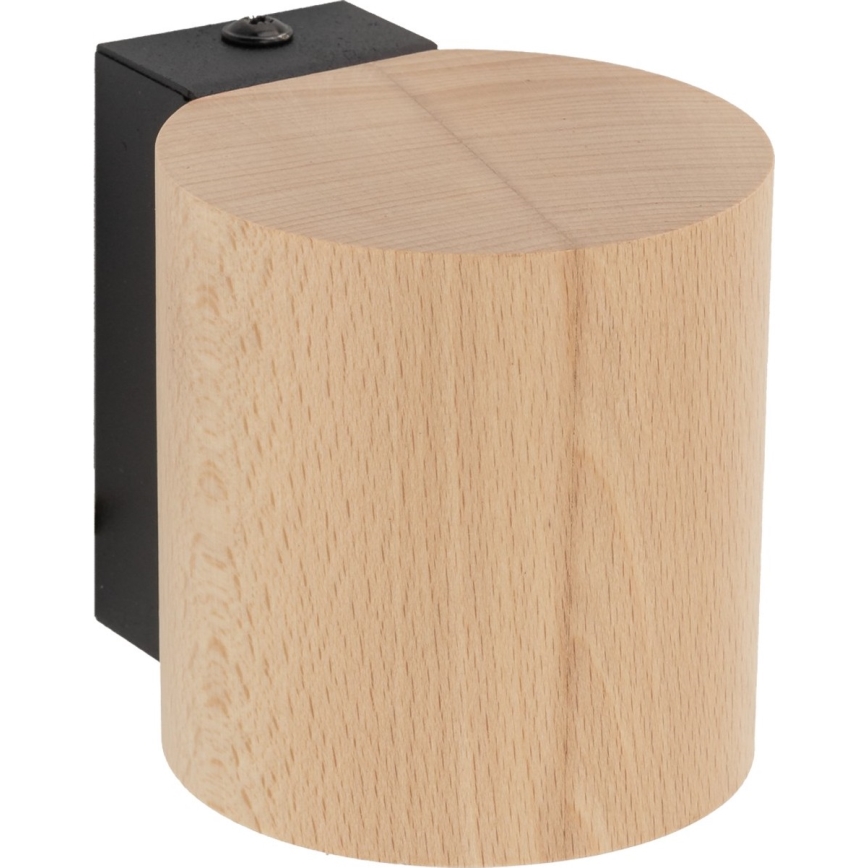 Vægspot EVE 1xGU10/10W/230V bøg