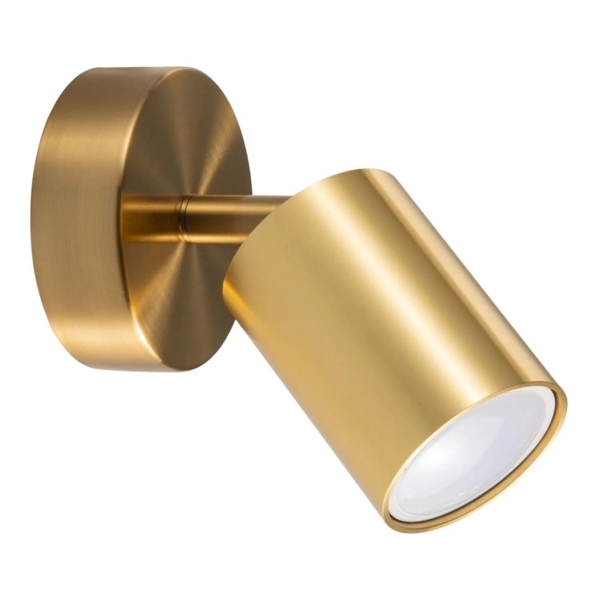 Vægspot GOLDI 1xGU10/10W/230V guldfarvet