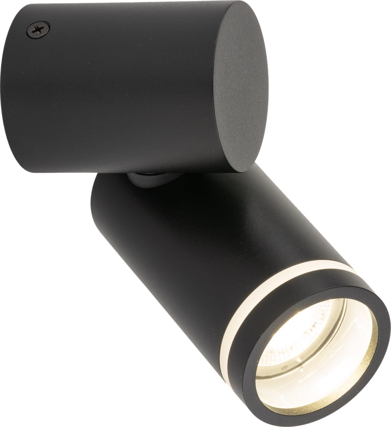 Vægspot JET SÆT 1xGU10/10W/230V sort