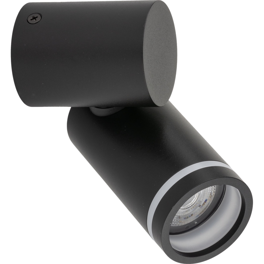 Vægspot JET SÆT 1xGU10/10W/230V sort