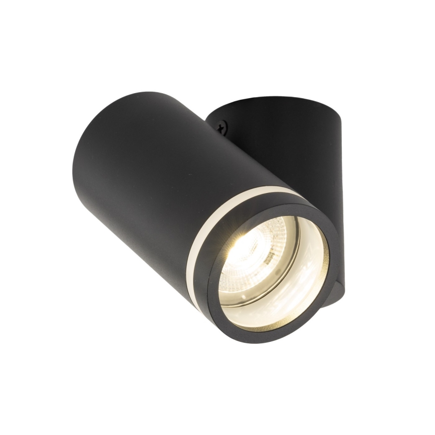Vægspot JET SÆT 1xGU10/10W/230V sort