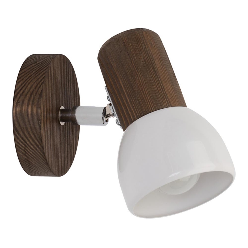 Vægspot NEL 1xE27/15W/230V fyrretræ