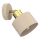 Vægspot PARKLA 1xE27/15W/230V beige/guld
