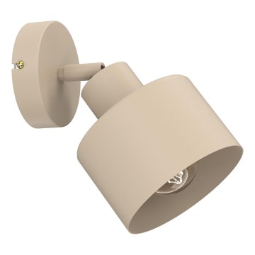 Vægspot PARKLA 1xE27/15W/230V beige