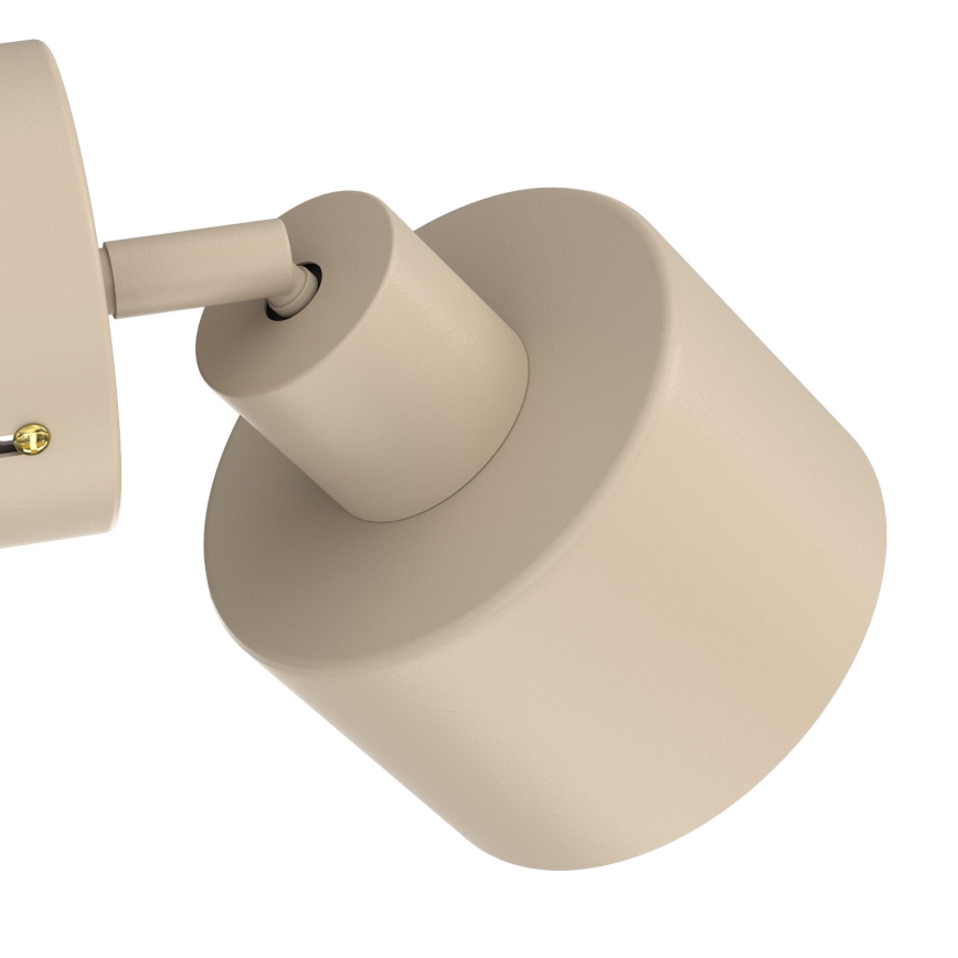Vægspot PARKLA 1xE27/15W/230V beige