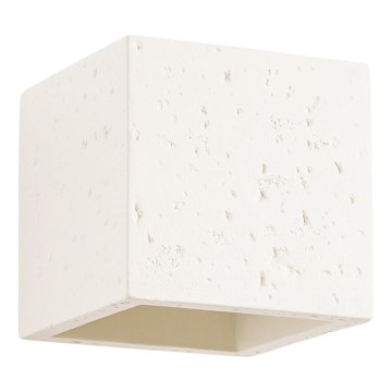 Vægspot QUAD 1xG9/8W/230V beton/creme