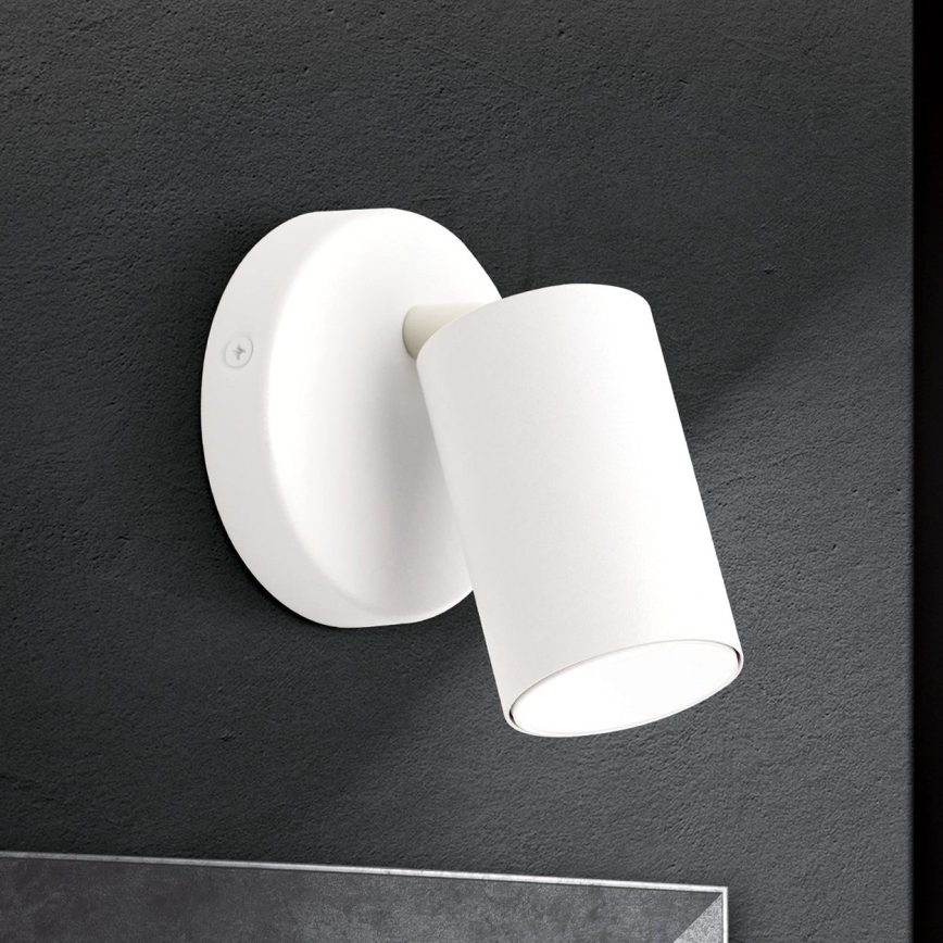 Vægspot SEAN 1xGU10/13W/230V hvid