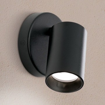Vægspot SEAN 1xGU10/13W/230V sort