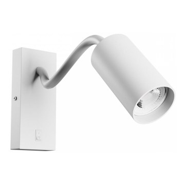Vægspot SQUALLA VARIOSA 1xGU10/10W/230V hvid