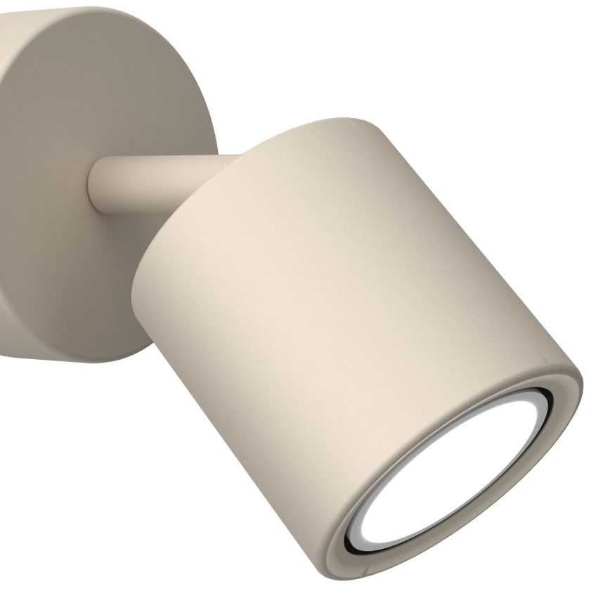 Vægspotlampe DEMIA 1xGU10/8W/230V beige