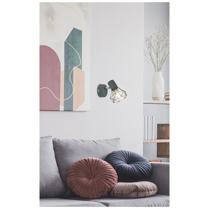 Vægspots VERVE 1xE14/40W/230V