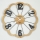 Vægur 1xAA diameter 60 cm beige/sort