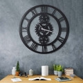 Vægur diameter 70 cm 1xAA sort