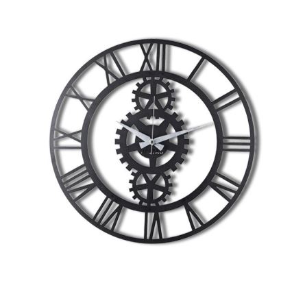 Vægur diameter 70 cm 1xAA sort