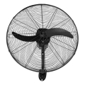 Vægventilator 115W/230V Ø 66 cm sort + fjernbetjening