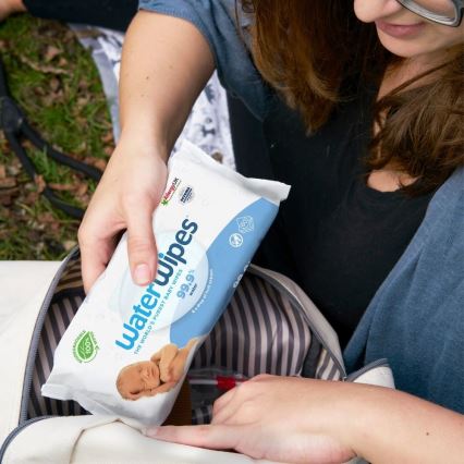 WaterWipes - 9x Vådservietter 60 stk. (540 stk.) plastfri