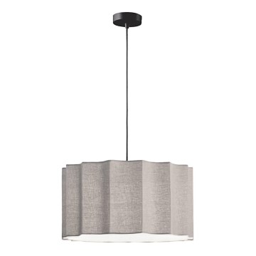 WAVY pendel på ledning 1xE27/14W/230V grå