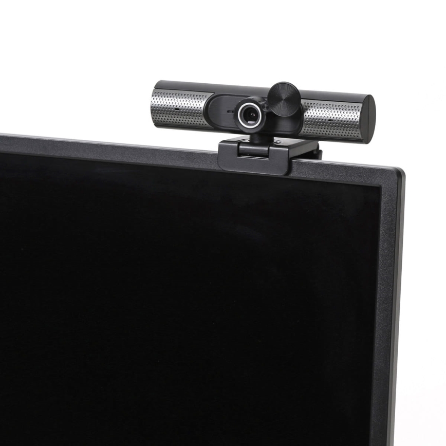Webcam FULL HD 1080p med højtalere og mikrofon