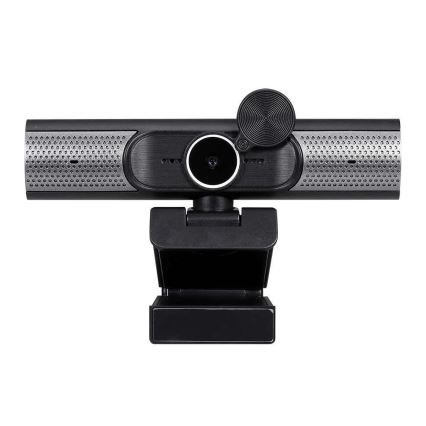 Webcam FULL HD 1080p med højtalere og mikrofon