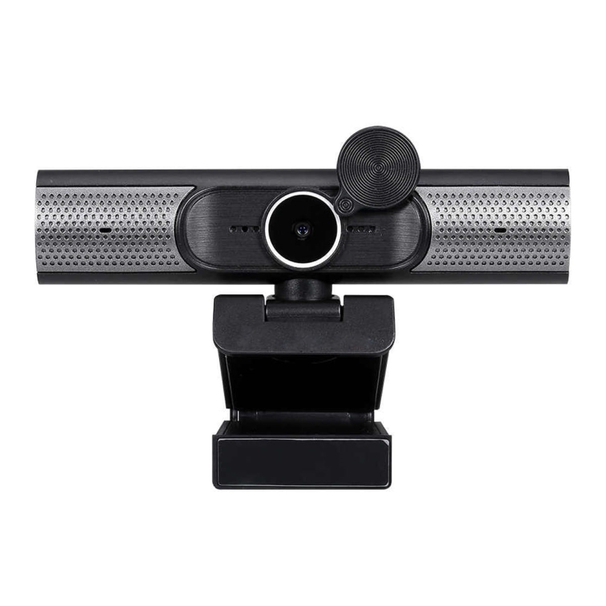 Webcam FULL HD 1080p med højtalere og mikrofon