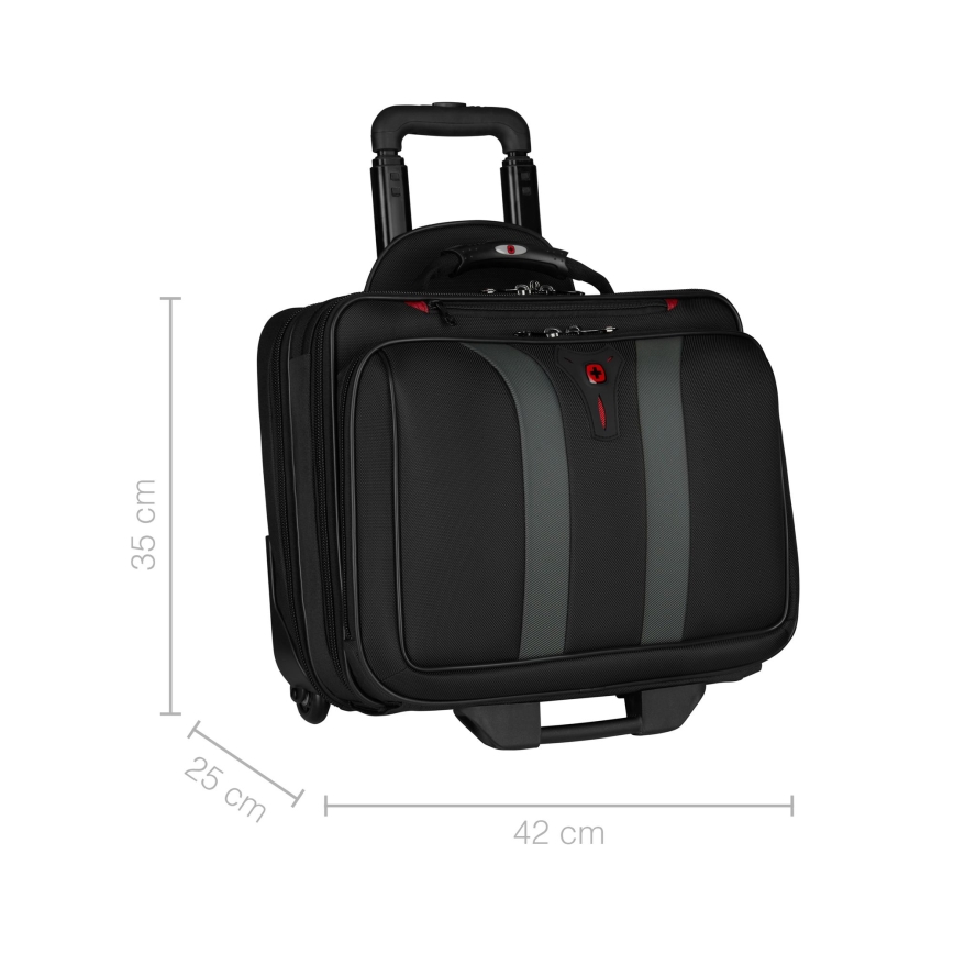 Wenger - Kuffert med hjul 29 l + Laptoptaske 15,6" Granada sort