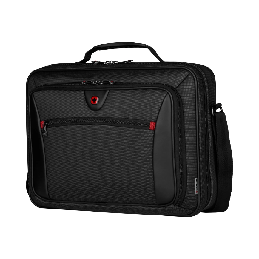 Wenger - Laptoptaske 10 l 15,6 med tablet-lomme 10 Insight sort
