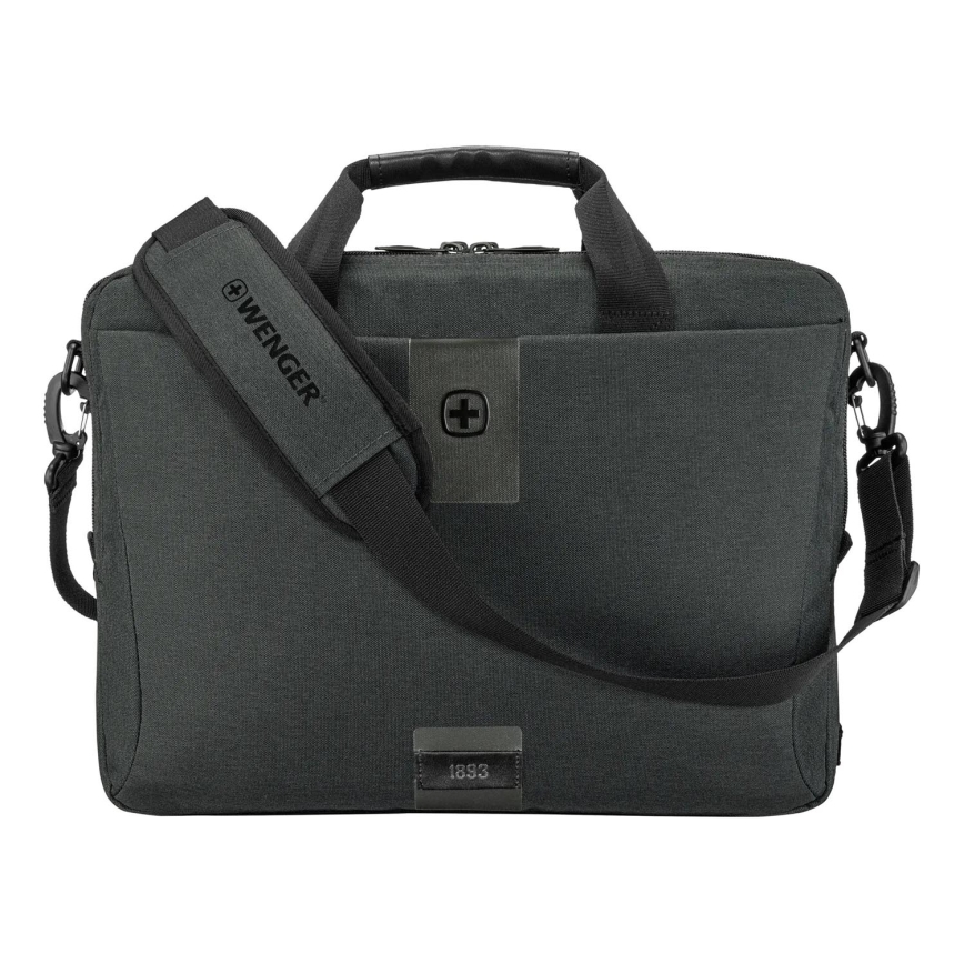 Wenger - Laptoptaske 15 l 16" med tablet-lomme 10" MX ECO Brief grå