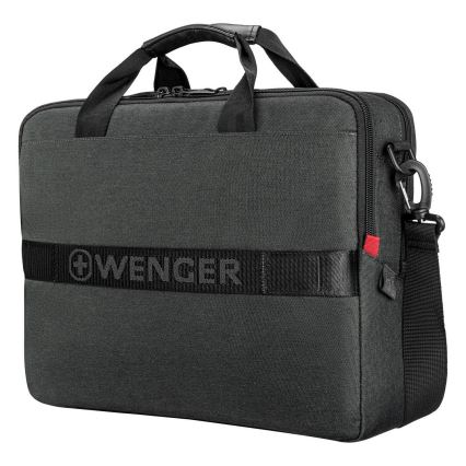Wenger - Laptoptaske 15 l 16" med tablet-lomme 10" MX ECO Brief grå