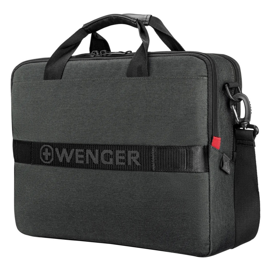 Wenger - Laptoptaske 15 l 16" med tablet-lomme 10" MX ECO Brief grå
