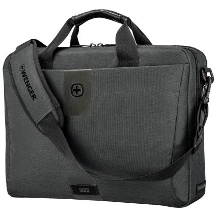Wenger - Laptoptaske 15 l 16" med tablet-lomme 10" MX ECO Brief grå