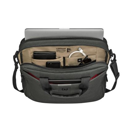 Wenger - Laptoptaske 15 l 16" med tablet-lomme 10" MX ECO Brief grå