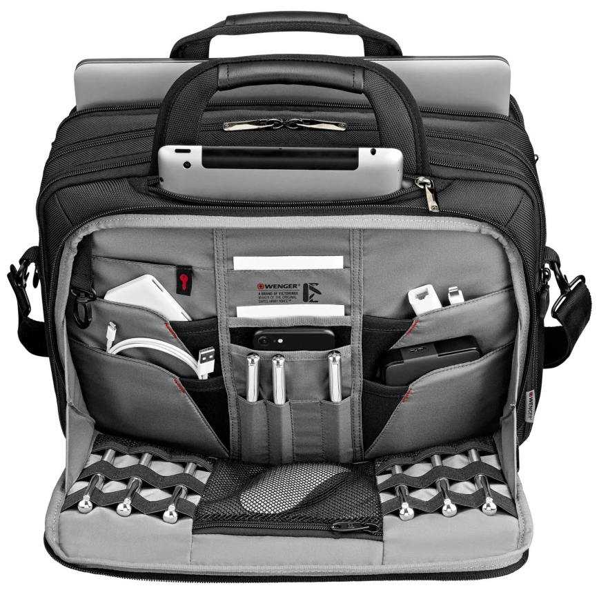 Wenger - Laptoptaske 19 l 14-16" med tablet-lomme 10" BC Stjerne sort