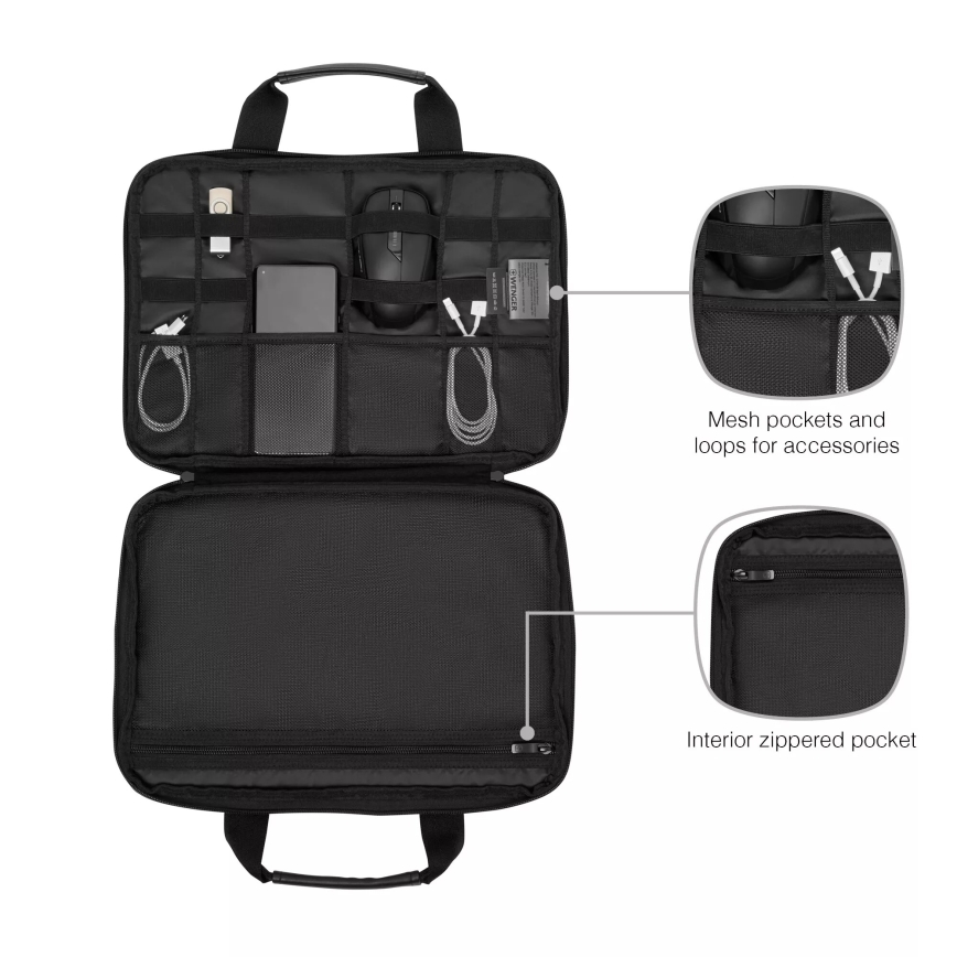 Wenger - Laptoptaske 6 l 14" Guyde sort