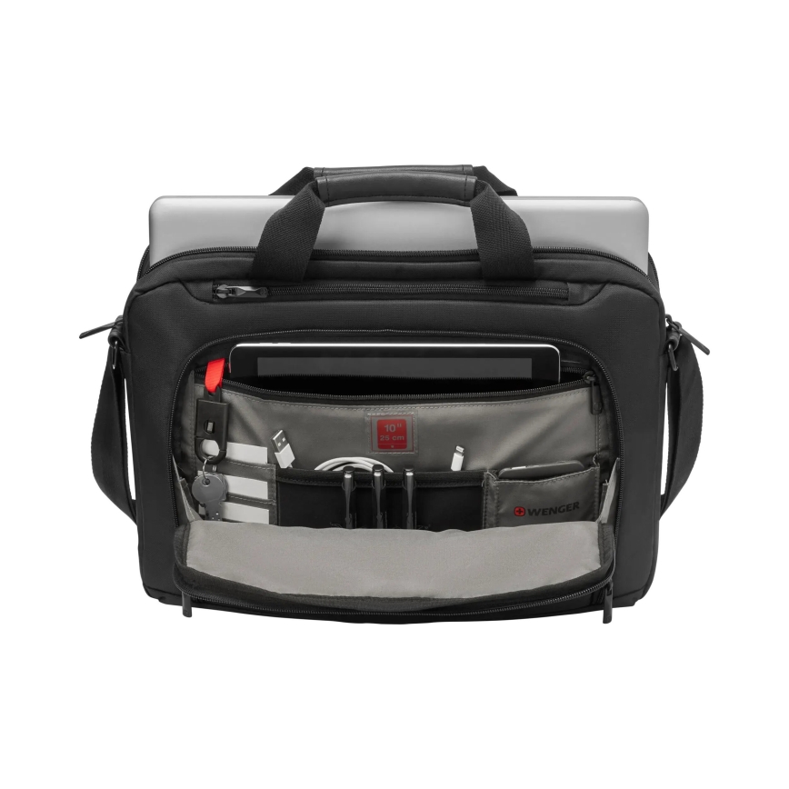 Wenger - Laptoptaske 8 l 16" med tablet-lomme 10" Source sort