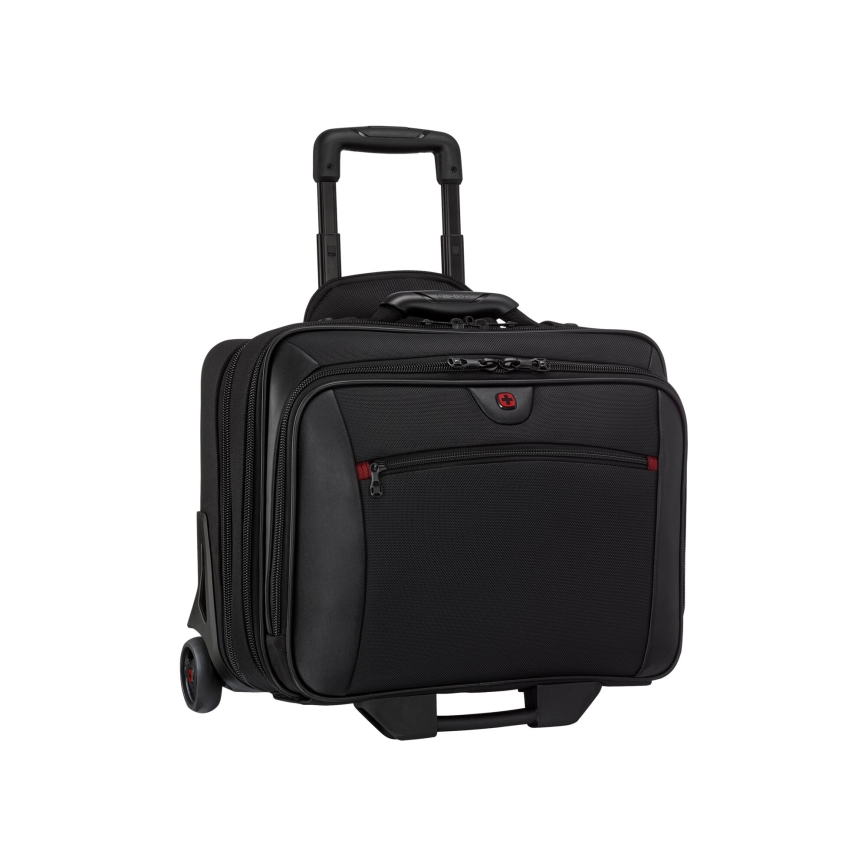 Wenger - Rejsetaske på hjul 23 l 17" + Laptoptaske 15,4" Potomac sort
