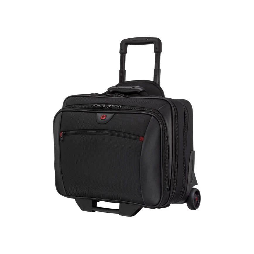 Wenger - Rejsetaske på hjul 23 l 17" + Laptoptaske 15,4" Potomac sort