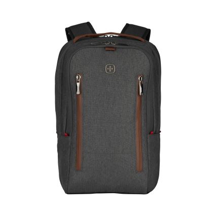 Wenger - Rygsæk til laptop 15 l 16" med tablet-lomme 12" + crossbody bag By Upgrade 02.01.2001 grå