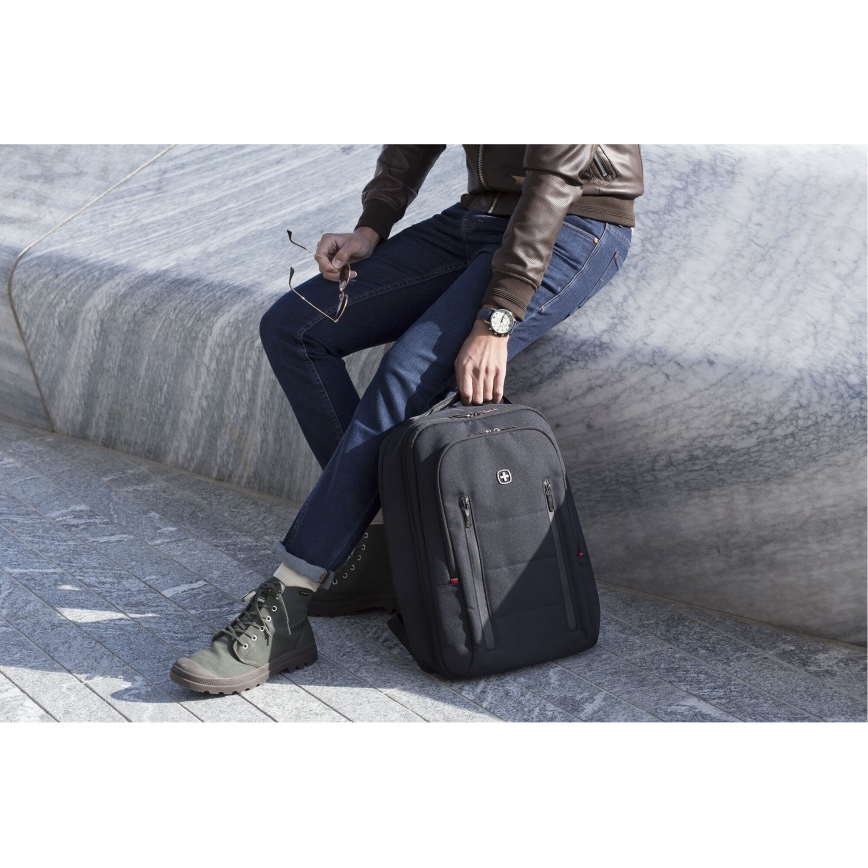 Wenger - Rygsæk til laptop 16 l 16 med tablet-lomme 12 By Traveler sort