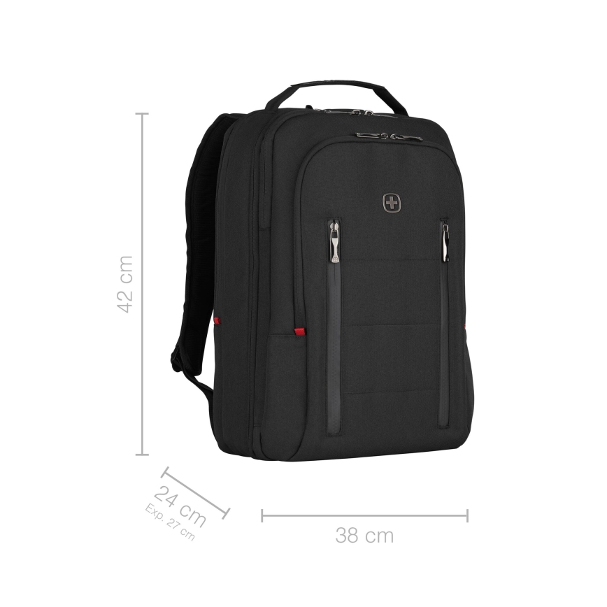 Wenger - Rygsæk til laptop 16 l 16 med tablet-lomme 12 By Traveler sort
