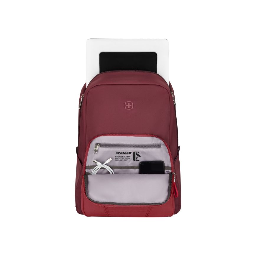 Wenger - Rygsæk til laptop 20 l 15,6" med tablet-lomme 10" Bevægelse rød