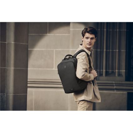Wenger - Rygsæk til laptop 21 l 16" med tablet-lomme 10" MX Belysning sort