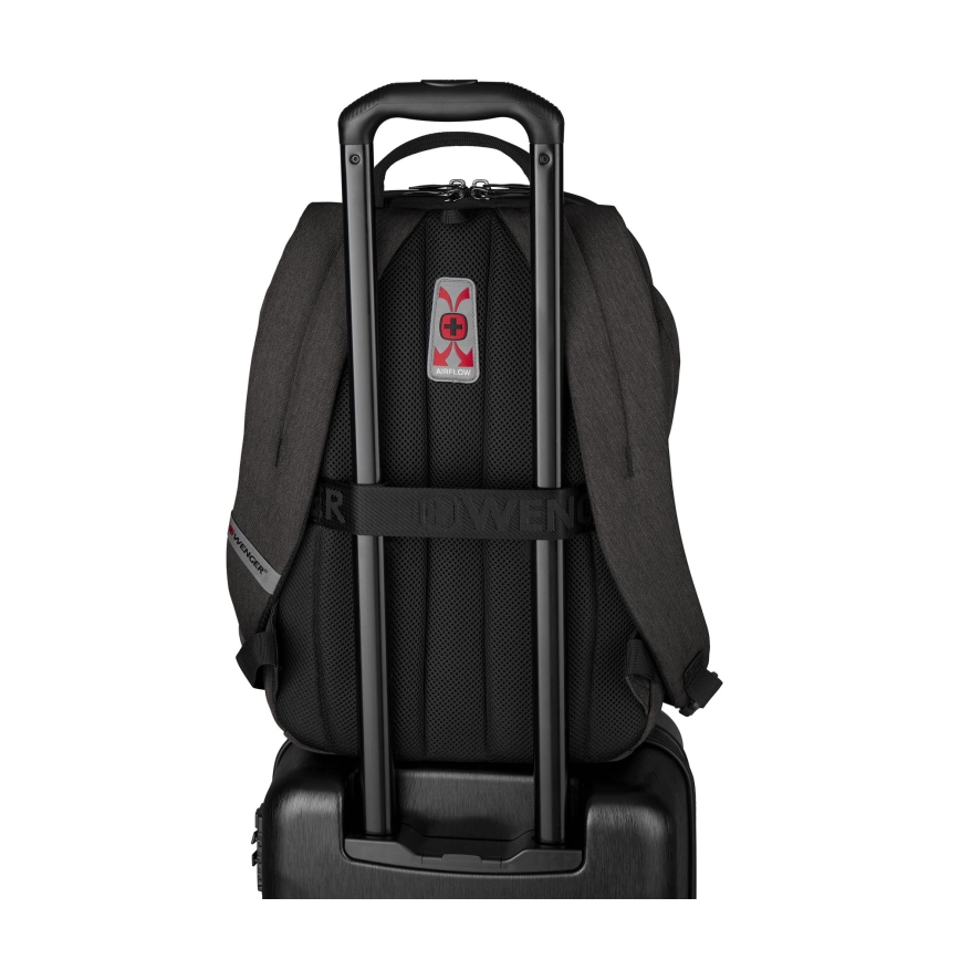 Wenger - Rygsæk til laptop 21 l 16" med tablet-lomme 10" MX Belysning sort