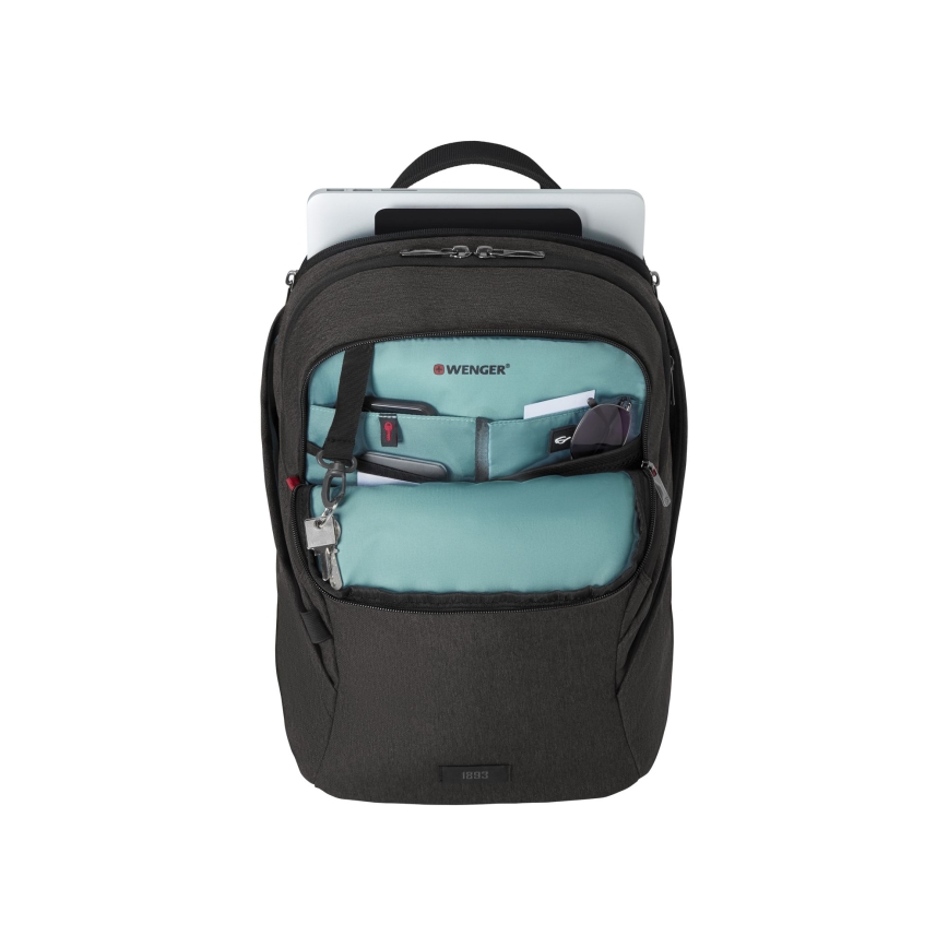 Wenger - Rygsæk til laptop 21 l 16" med tablet-lomme 10" MX Belysning sort