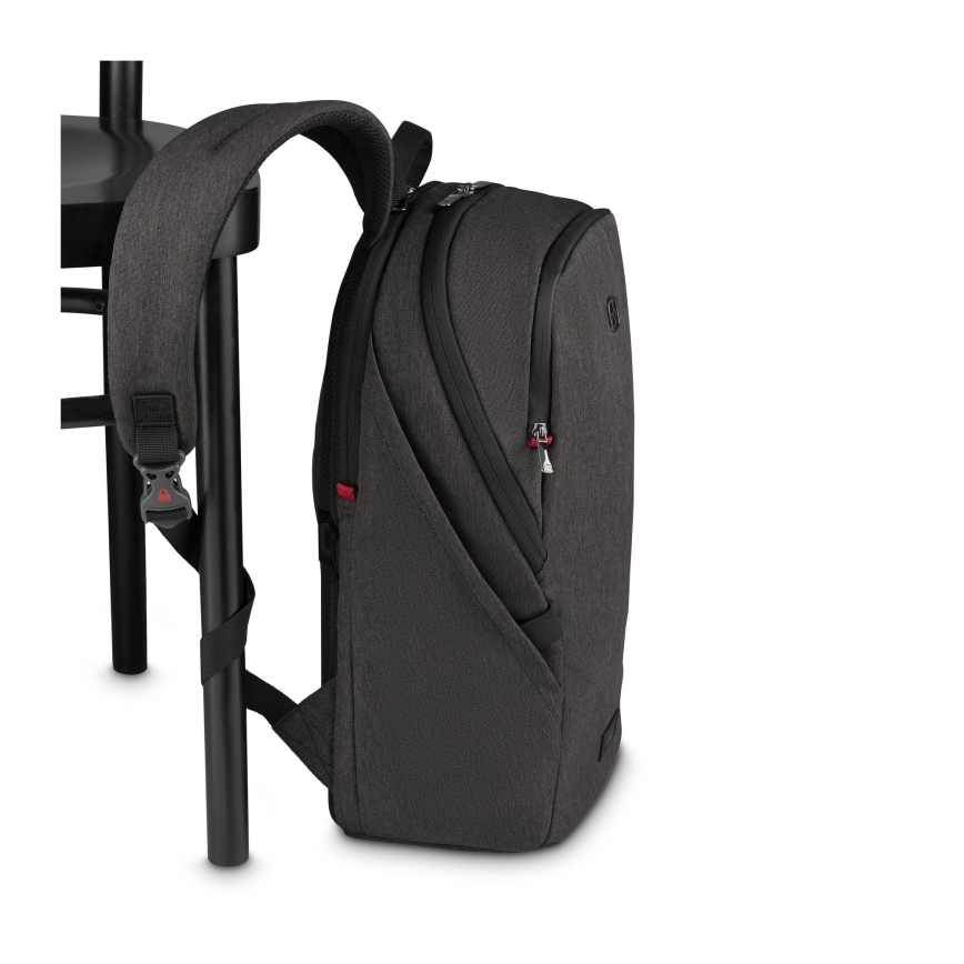 Wenger - Rygsæk til laptop 21 l 16" med tablet-lomme 10" MX Belysning sort