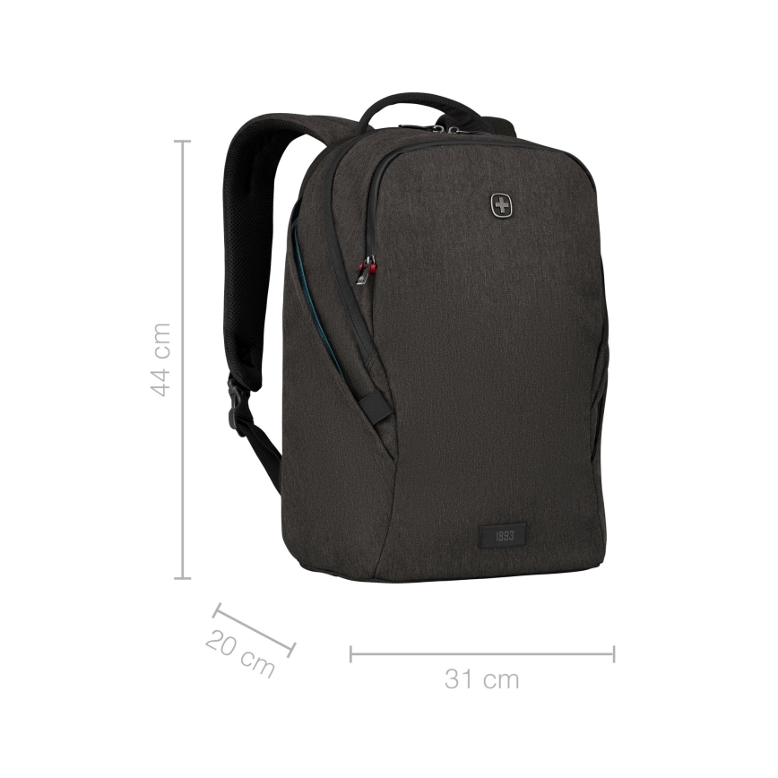 Wenger - Rygsæk til laptop 21 l 16" med tablet-lomme 10" MX Belysning sort