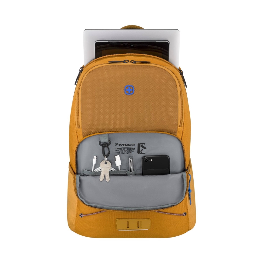 Wenger - Rygsæk til laptop 22 l 15,6" med tablet-lomme 10" Trayl gul