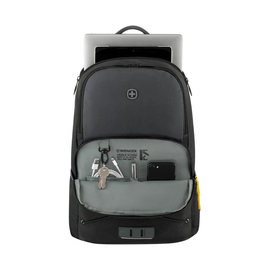 Wenger - Rygsæk til laptop 22 l 15,6" med tablet-lomme 10" Trayl sort