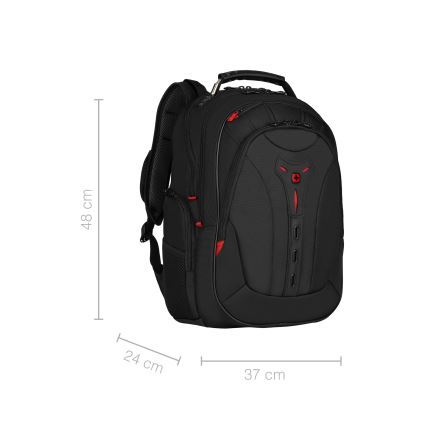 Wenger - Rygsæk til laptop 25 l 16" med tablet-lomme 10" Pegasus Deluxe sort